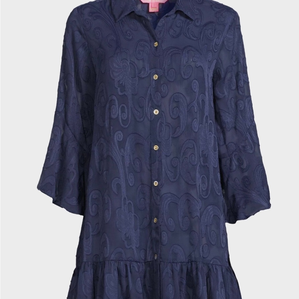 LILLY PULITZER LINLEY COVERUP Navy Blue